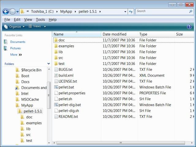 Pellet File Folder